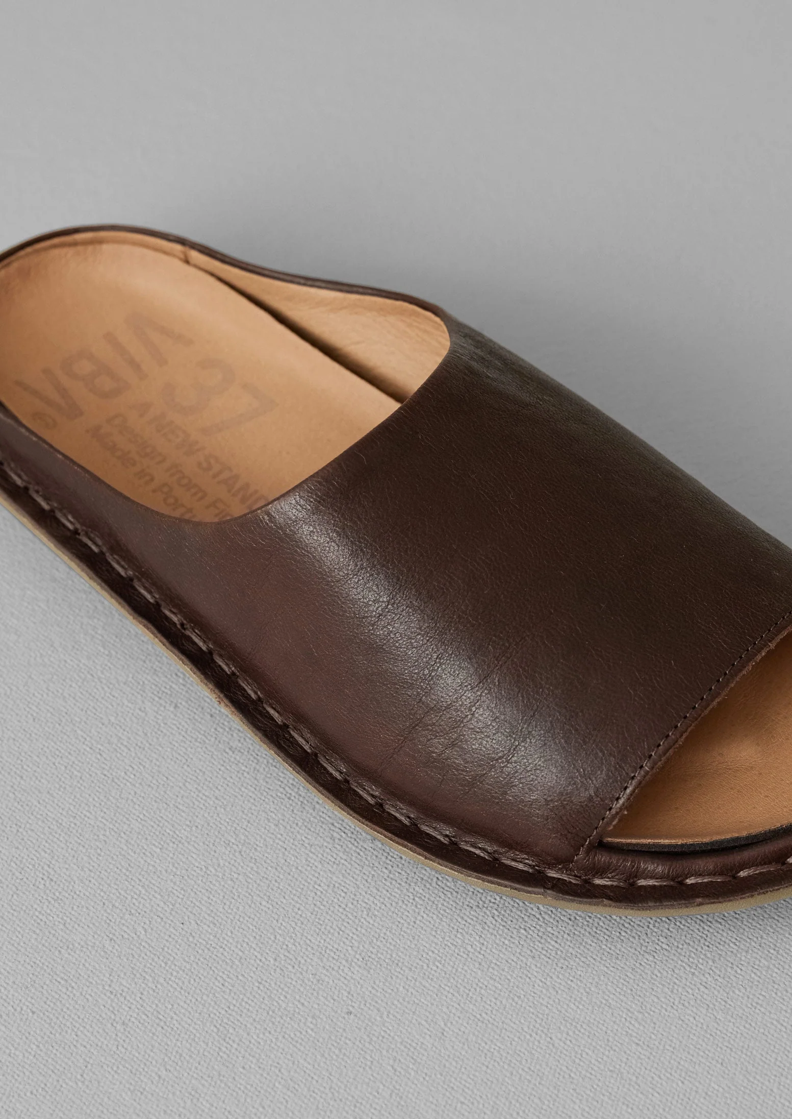 Vibae Open Toe Sandals | Cocoa Brown - Image 4