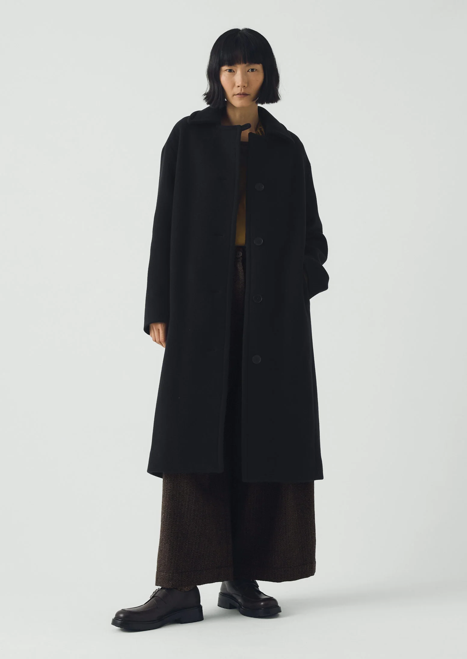 Wool Conservatoire Coat | Deep Navy - Image 4